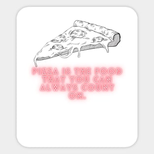 Pizza Love: Inspiring Quotes and Images to Indulge Your Passion 18 Sticker